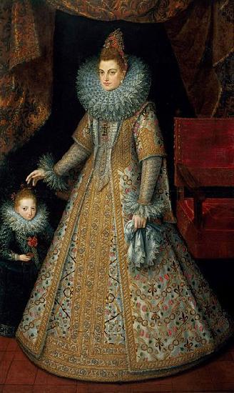 Frans Pourbus The Infanta Isabella Clara Eugenia Archduchess of Austria oil painting image